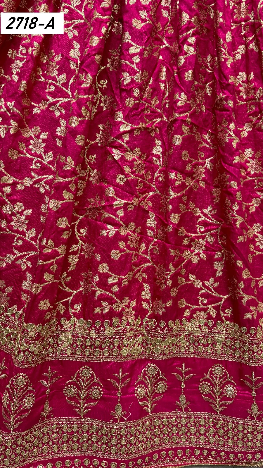 Anjani Art 2718A & 2718B Rimzim Viscose Wholesale Lehenga Catalog — Wholesale Lehenga, MPA wholesale from Surat - Gallery Image 6